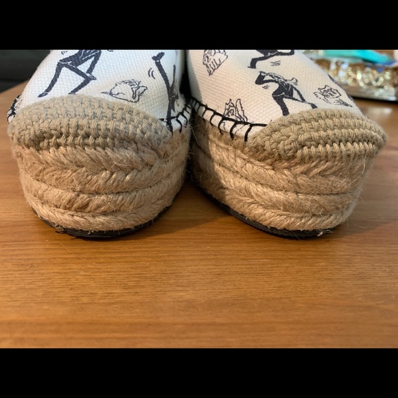 Karl Lagerfeld Paris AntibesCanvas Espadrille NEW - Picture 8 of 9